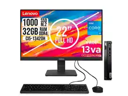 Falabella COMPUTADOR TINY INTEL CORE I5-13420H SSD 1TB RAM 32GB 21.5 FHD S22-4e oferta
