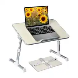 Falabella Mesa Multifuncional Ajustable Para Laptop Con Ventilador oferta