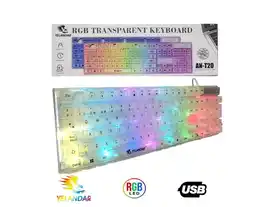 Falabella Teclado Gamer Para Pc Laptop Rgb Retroiluminado Español T20 oferta