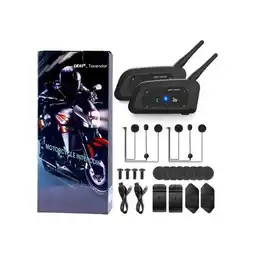 Falabella INTERCOMUNICAD OR DE MOTO V6 PLUS COLOR NEGRO oferta