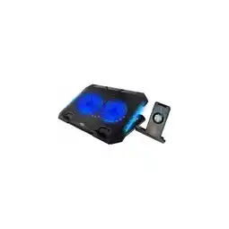 Falabella BASE REFRIGERANTE GAMER LED 2 COOLER USB CON SOPORTE PARA EL CELULAR oferta