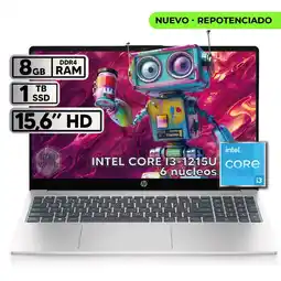 Falabella PORTATIL INTEL CORE I3 1215U 8 GB RAM 1 TB SSD PANTALLA 15,6 FHD SILVER oferta