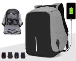 Falabella Maleta Antirrobo Morral Con Puerto Y Cable Usb Impermeable gris oferta