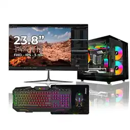 Falabella Computador Gamer Ryzen 7 5700G RAM 16GB RGB SSD 512GB Monitor 24 Pulgadas 100Hz oferta
