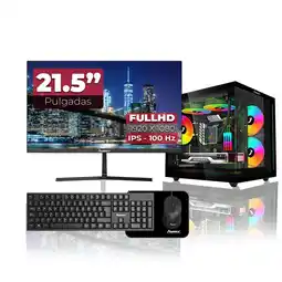 Falabella Computador Gamer Ryzen 7 5700G RAM 16GB SSD 512GB Monitor 22 Pulgadas 100Hz oferta