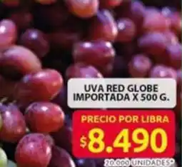 Ara Uva red globe importada oferta