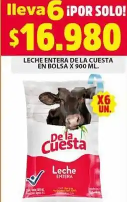 Ara De la cuesta leche entera en bolsa oferta