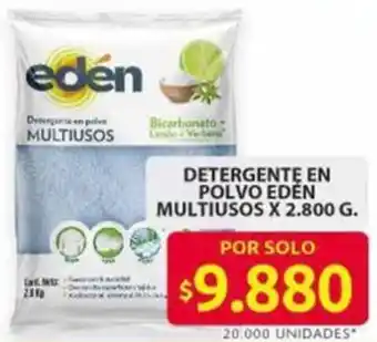 Edén detergente en polvo multiusos