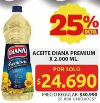 Diana aceite premium