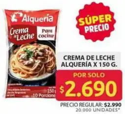 Ara Alquería crema de leche oferta