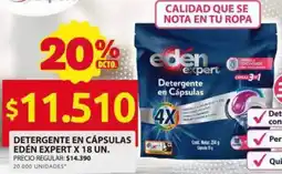 Ara Edén detergente en cápsulas expert oferta
