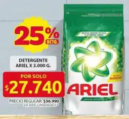 Ara Ariel detergente oferta