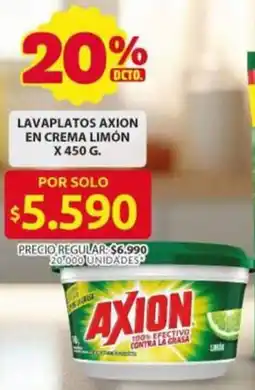 Ara Axion lavaplatos en crema limón oferta