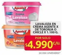 Ara AgenteX lavaloza en crema de toronja o chicle oferta