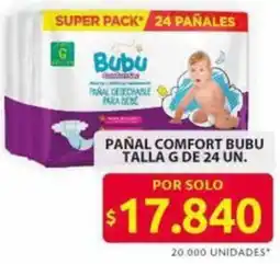 Ara Bubu pañal comfort oferta