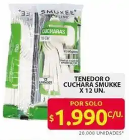 Ara Smukke tenedor o cuchara oferta