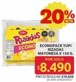 Ara Yupi econo econopack rizadas mayonesa oferta