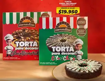 Horneaditos torta para decorar