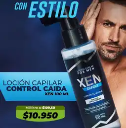 Tiendas D1 Xen loción capilar control caida oferta