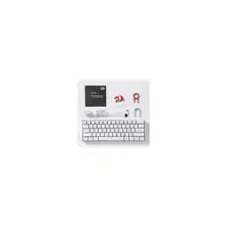 Falabella Teclado Mecánico 60% K630W Dragonborn Blanco RGB Switches mecánicos Red oferta