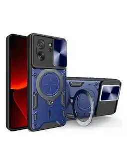 Falabella Estuche Protección Cámara Con Soporte Compatible Xiaomi 13T Azul oferta