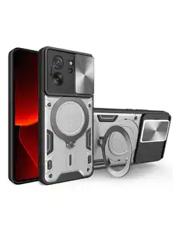 Falabella Estuche Protección Cámara Con Soporte Compatible Xiaomi 13T Gris oferta