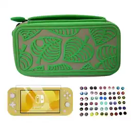 Falabella Estuche Edicion Crossing + Vidrio + 2 Grips Para Switch Lite oferta