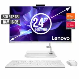 Falabella TODO EN UNO AMD RYZEN 7-7730U SSD 512GB RAM 16GB LED 24 FULL HD oferta