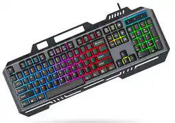 Falabella Teclado Gamer K-3000 Rgb Panel Metálico Teclas Suspendidas Sensación Mecánica oferta