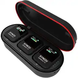 Falabella Micrófono SYNCO G2A2 MEGA de solapa doble para camaras y celular oferta