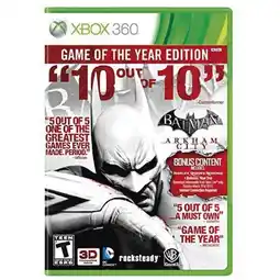 Falabella Batman Arkham City Game of the Year - Xbox 360 oferta