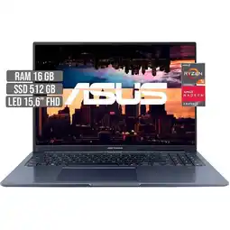 Falabella VIVOBOOK AMD RYZEN 5-5600H SSD 512GB RAM 16GB LED 16 oferta