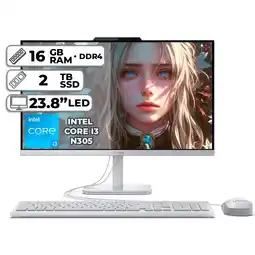 Falabella TODO EN UNO AIO A100 INTEL CORE I3-N305 16GB RAM 2TB SSD 238 LED oferta