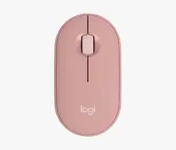 Falabella MOUSE PEBBLE M350 ROSA - TECNOLOGIA SILENT TOUCH - COMPACTO oferta
