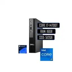 Falabella PC MINI INTEL CORE I7-14700T RAM DE 16GB DDR5 SSD 512GB M2 WIN11 PRO oferta