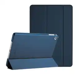 Falabella Estuche Protector Para iPad 9.7 5 y 6 Gen + Vidrio Ceramico - Azul oferta