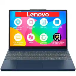 Falabella PORTATIL SLIM AMD RYZEN 5‑8640HS SSD 1TB RAM 40GB DDR5 LED 15,3 oferta