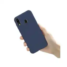 Falabella Funda Silicone Case para Samsung Galaxy A30 A20 M10 S Azul oscuro oferta