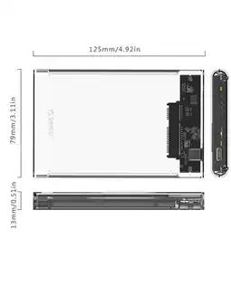 Falabella Carcasa 2139c3 Transparente 2.5 Usb 3.0 Tipo C Transparente oferta