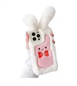 Falabella Forro Funda Peluche Orejas Para ¡Phone 14 Pro oferta