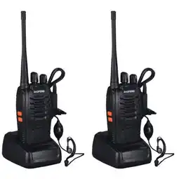 Falabella Radio walkie talkie baofeng bf-888s uhf x4 bateria 2800m ah oferta