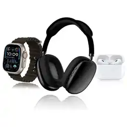 Falabella Audifonos + Smartwatch 7 Manillas + Diadema Combo 3 en 1 oferta