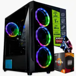 Falabella TORRE GAMER RYZEN 5 5600G /16GB RAM /1TB SSD /BOARD A520M oferta