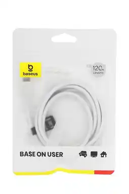 Falabella Cable Baseus Lightning A C 1M Blanco oferta