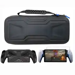 Falabella Estuche Rigido Relieve + Acrilico + Vidrio Compatible Ps Portal oferta