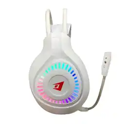 Falabella Audífonos Diadema Gaming RGB Jertech HG01 Scout Blancos oferta