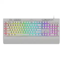 Falabella TECLADO SHIVA K512 RGB BLANCO DE MEMBRANA CABLE USB oferta