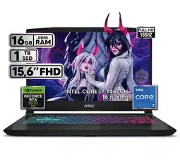 Falabella PORTATIL KATANA INTEL CORE I7-14650HX 16GB RAM 1TB SSD RTX 5070 15.6'' QHD oferta