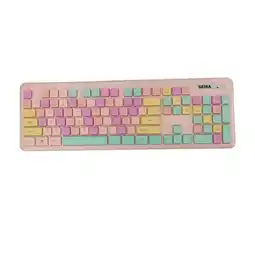 Falabella Teclado Inalambrico + Mouse Baterias 15 M Aa, Aaa 2.4 G Multicolor oferta