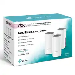 Falabella Extensor Wifi Mesh Deco E4 Banda Dual 3 Nodos Ac1200 Tp-link oferta